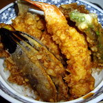 天寿ゞ - optio A30で撮影。特上天丼。