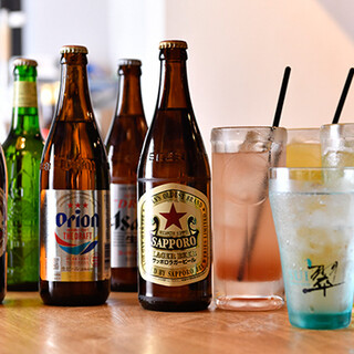 Many beers go perfectly with Gyoza / Dumpling ◆ Colorful fruit sours are also available ♪