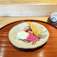 京味 もと井 - 牛ヒレ炭火焼き