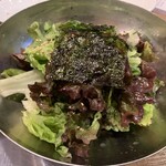 七輪炭火焼肉遊輪 - チョレギサラダ