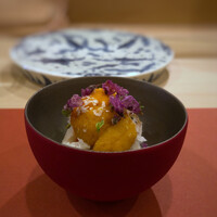 鮨 そえ島 - ◆毛蟹、馬糞海胆（北海道）・・ワァ贅沢コラボ。