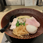 Tokyo Style Noodle ほたて日和 - 「特製」帆立の昆布水つけ麺 醤油     1400円
