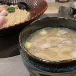 Tokyo Style Noodle ほたて日和 - 「特製」帆立の昆布水つけ麺 醤油     1400円