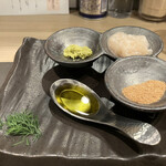 Tokyo Style Noodle ほたて日和 - 「特製」帆立の昆布水つけ麺 醤油     1400円