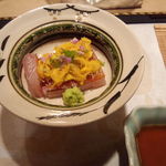 旬鮮和楽 さな井 - 金目鯛の菊造り