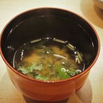 Sushi Kyoumachibori Satou - 味噌汁