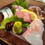 ニカイノ魚 - 気まぐれ5種盛り　980円（1078円）
