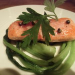 ル テロワール - サーモンのミキュイをアップ