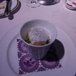 フランス料理グルメ - アスパラガスのフラン。香りがよかったぁ