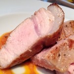 GORI 西麻布 - 【メイン】赤豚のソテー ヴィネグレットソース5点赤豚アップ
            