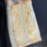 郷のパン工房 GLANz Mut そばの実カフェ - 2023年4月4日　たまごサンド