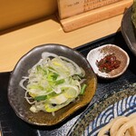 つけ麺 道 - 薬味