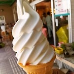 サンパティオ おの - 料理写真:共進牧場からのバニラソフトクリーム