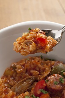 シロッコ - 鶏肉とアサリのスペイン風雑炊　”カルドッソ”