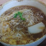 千奈利 - 卵とじの蕎麦