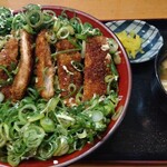 わァ食キッチンEAT - ねぎの下のカツを参考までに