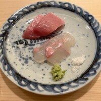 すし処 めくみ - メジマグロ、ヒラメ