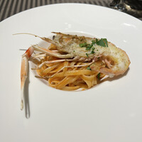 IL PINOLO 銀座 - 手長海老のパスタ。オススメ。