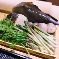 橦木町 しみず - やはり春の醍醐味、様々な貝と山菜いっぱい!(^^)!