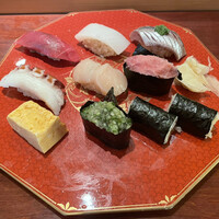 銀座 鮨 たじま - ランチ握り