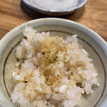 Yakitori Hassaku - 鬼おろしポン酢。山椒のいい香り