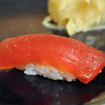 越乃 - （寿司コース）漬けまぐろ