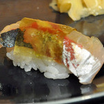 越乃 - （寿司コース）あじ