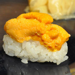 越乃 - （寿司コース）雲丹