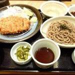 和食さと - ロース豚カツ定食