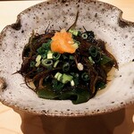 Togoshiginza Sushi Bando - ◎北海道ワカメ、ふのり