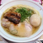 Noukou Tsukemen Ra-Men Yaezakura - ・「特製鶏出汁中華そば(¥950)」