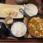 Wafuu Shunsai Morokoshiya - 麻婆豆腐定食（920円＋税）