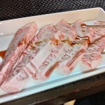 焼肉食堂 リキ太郎 - ２皿目　ちょー旨そうなカルビたち