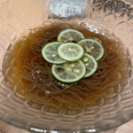 個室焼肉 銀座きたお - すだち冷麺