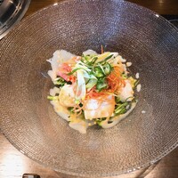 焼肉 炉辺 - サラダのボリューム多
