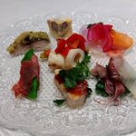 リストランテ ラ ソリア - 前菜盛り合わせ（2023.3）