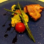 リストランテ ラ ソリア - やまゆりポークと地野菜のロースト（2023.3）