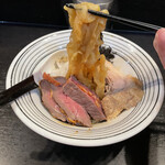 陽はまたのぼる - 限定 肉まみれ油そば