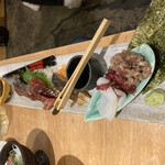 ヤマヤ鮮魚店 弥平 - 今日の刺身の盛り合わせ