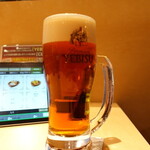 YEBISU BAR - ジョッキで琥珀ビール