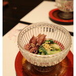 時喰 一具 - ホタルイカと分葱のぬた和え