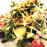 蕎麦切 森の - 水茄子サラダ　６５０円