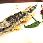 蕎麦切 森の - 稚鮎天ぷら（夏の天ざる　２３５０円より　）