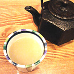 蕎麦切 森の - 濃厚そば湯