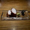 魚喰い切り壮士 - 料理写真:『広島の地ダコとタコの肝、山葵』