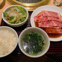 天壇 赤坂店 - ミルフィーユロースランチ