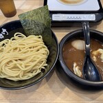 麺屋 あびすけ - ドロドロ濃厚つけめん＋温玉