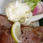 フレスガッセ - 2013/7
ハムステーキ定食1000円