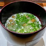 鮨匠 のむら - お味噌汁