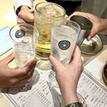 こんぺいとう - お疲れ様です❗️乾杯♪(*^^)o凵凵o(^^*)♪